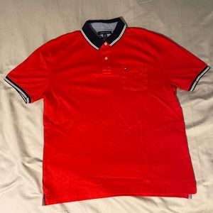 Men’s XL Red Tommy Hilfiger Polo Shirt